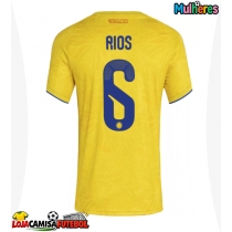 Camisa de Futebol Colômbia Richard Rios #6 Equipamento Principal Mulheres Mundo 2026 Manga Curta